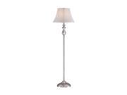 Quoizel Stockton Floor Lamp Brushed Nickel