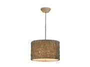 Uttermost Knotted Rattan Light Hanging Shade Pendant