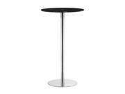 Zuo Modern 601170 Cyclone Bar Table Stainless Steel Black