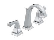 DELTA 3551LF Dryden Two Handle Widespread Lavatory Faucet