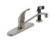 PEERLESS P115LF SS Single Handle Kitchen Faucet Stainless Steel