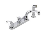 PEERLESS P299508LF Two Handle Kitchen Faucet Chrome