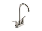 PEERLESS P288LF SS Two Handle Bar Prep Faucet Stainless Steel