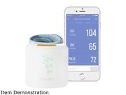 iHealth White Wireless Blood Pressure Wrist Monitor w Display White