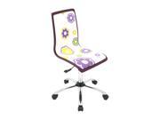 LumiSource Printed Daisy Computer Chair