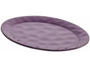 Rachael Ray Cucina Dinnerware 10 in. x 14 in. Stoneware Oval Platter in Lavender Purple