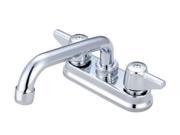 Central Brass 0094 A Euro Modern 2 Handle Bar and Laundry Faucet