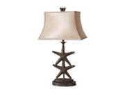 Uttermost Matthew Williams Starfish Table Lamp Gray Frame