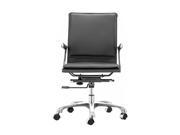 Zuo Modern Lider Plus Office Chair Black