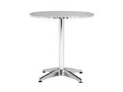 Zuo Modern Christabel Round Table Aluminum