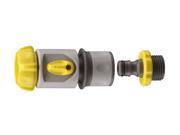 Nelson 50330 Plastic Quick Connector Set with Built In Valve