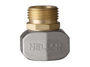 Nelson 50520 5 8 or 3 4 Clamp style Male Coupler Brass and Metal Hose Repair