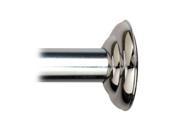 Zenith 648SS 72 Permanent Shower Rod Chrome