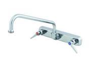T S Brass B 1128 2 Handle Workboard Faucet