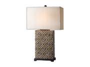 Uttermost David Frisch Curino Table Lamp Gold Frame