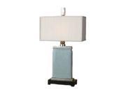 Uttermost Carolyn Kinder Azure Table Lamp Blue Frame