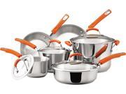 Rachael Ray 10 pc. Stainless Steel II Cookware Set