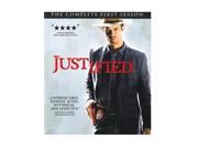 Justified The Complete First Season 3 discs BD