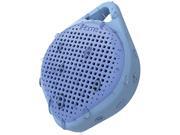 IHOME iBT15LLC Splashproof Bluetooth R Rechargeable Speaker with Speakerphone Blue