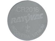 RAYOVAC KECR2016 1C 3 Volt Lithium 2016 Keyless Entry Battery Single