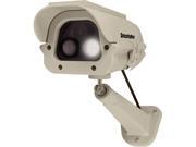 Securityman DUMCAM SLM Solar Powered 100 Lumens LED Spotlight Dummy Fake Surveillance Security Camera