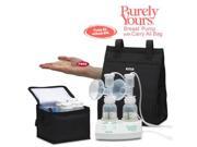 Ameda 17077KIT3 Purely Yours Breast Pump Combo 3 with Carry All Bag and Free ComfortGel Hydrogel Soothing Breast Pads
