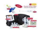 Ameda 17085KIT3 Combo 3 Purely Yours Ultra Breast Pump With Free Omron Digital Thermometer and Baby Medicine Dispenser