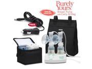 Ameda 17077KIT7 Purely Yours Breast Pump Combo 7 with Carry All Bag and a Free Ameda Vehicle Lighter Adapter