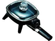 BRENTWOOD SK 45 Electric Skillet with Glass Lid 600W; 6