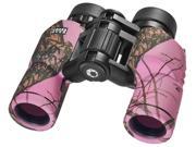 Barska 8X30 Waterproof Crossover Binoculars in Mossy Oak Winter Pink