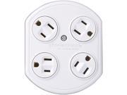 360 Electrical 4 Outlet Rotating Power Adapter 36030 W