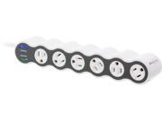 360 Electrical PowerCurve 6 Outlet Surge Protector 36051