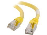 C2G Cables to Go 00875 Cat6 Snagless Shielded STP Network Patch Cable Yellow 35 Feet 10.66 Meters