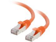 C2G Cables to Go 00881 Cat6 Snagless Shielded STP Network Patch Cable Orange 6 Feet 1.82 Meters
