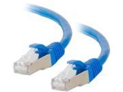 C2G Cables to Go 00798 Cat6 Snagless Shielded STP Network Patch Cable Blue 8 Feet 2.43 Meters
