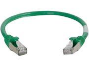 Cables to Go C2G Cables to Go 00982 Cat6 Snagless Shielded STP Network Patch Cable Green 6 Inch