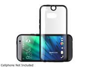 SUPCASE All New HTC One M8 Case Premium Hybrid Protective Bumper Case Black Clear for HTC One 2014 Release