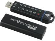 Apricorn Aegis Secure Key 120GB FIPS 140 2 Level 3 Validated USB 3.0 Flash Drive with PIN Access 256bit AES Encryption