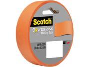 Scotch Decorative Masking Tape 1 X 20 Yards Orange