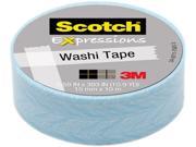 3M Washi Tape .59 X393 15mmx10m Feather