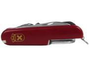 Red 13 Function Swiss Type Army Knife 3.5 Inches Closed