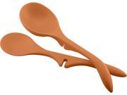 Rachael Ray 2 pc. Tools Gadgets Lazy Spoon and Ladle Set Orange