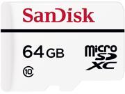 SanDisk 64GB High Endurance microSDXC Class 10 Memory Card with Adapter SDSDQQ 064G G46A