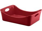 Rachael Ray 9x13 in. Stoneware Lasagna Lover Red