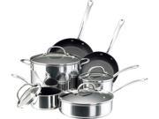 Farberware 75655 10 pc. Nonstick Millenium Stainless Steel Cookware Set