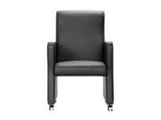 Zuo Modern Burl Conference Chair Black
