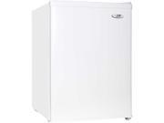 SPT RF 244W Compact Refrigerator White 2.4 Cubic Feet