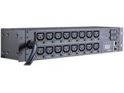 CyberPower Switched PDU RM 2U PDU30SWHVT16FNET 30A 16 Outlet