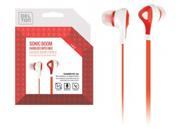 Delton Sonic Boom Earbuds with Inline Mic for iPhone Android any Device with 3.5mm Jack