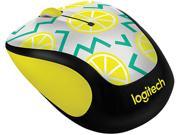 Logitech M325C 910 004682 Lemon 5 Buttons Tilt Wheel USB RF Wireless Optical 1000 dpi Party Collection Mouse